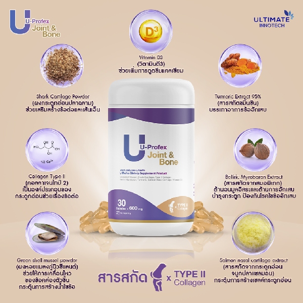 7 สารสกัดที่สำคัญของ U-Profex